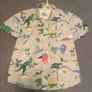 Boden Multicolor Dinosaur Shirt